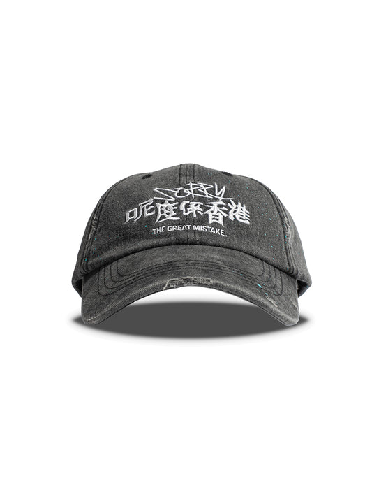 'Sorry! 呢度係香港' - 6 Panel Cap
