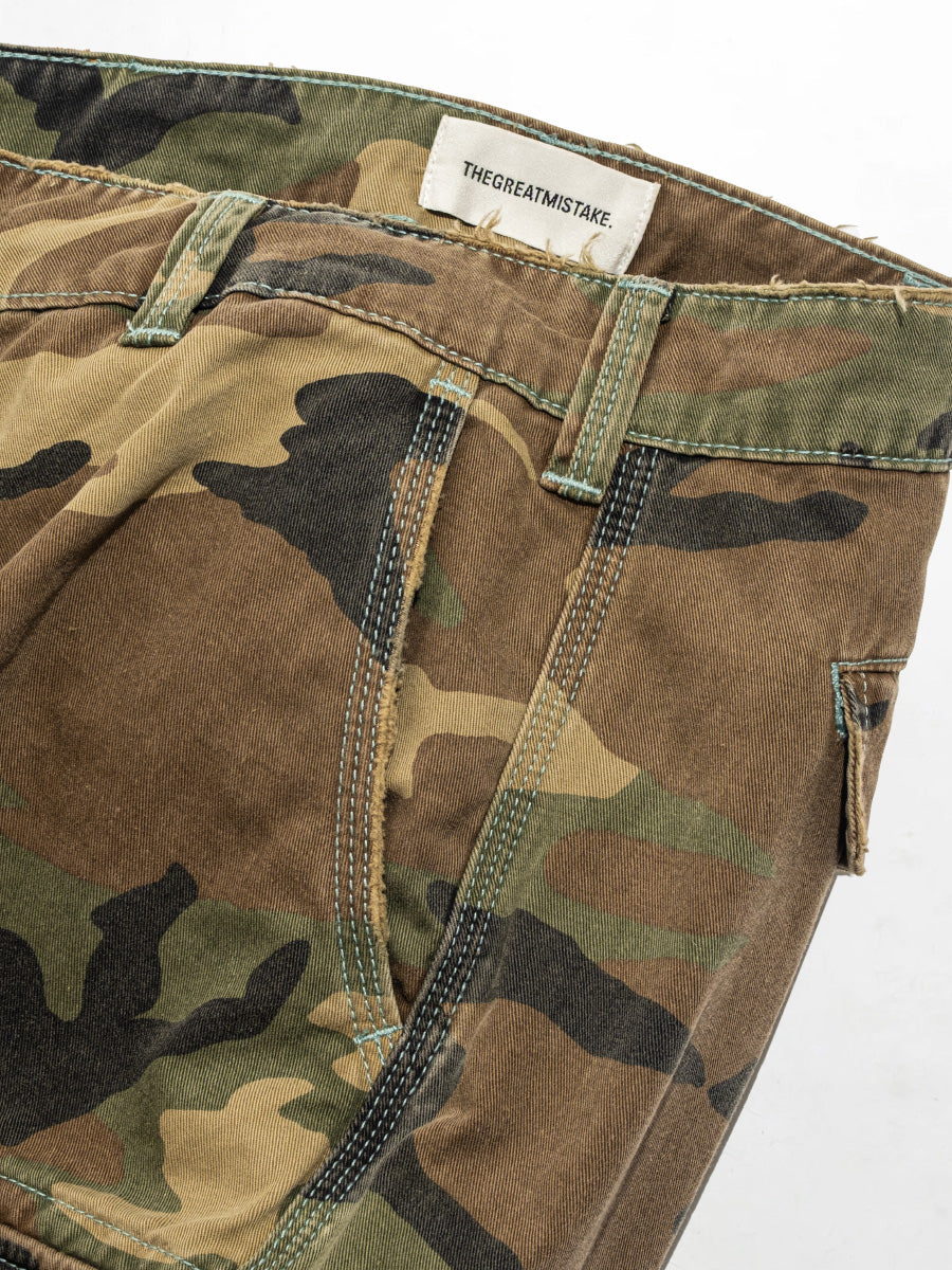 Camo cargo pant