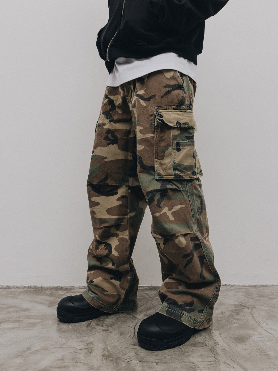 Camo cargo pant