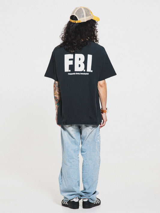 F.B.I graphics vintage T-shirts