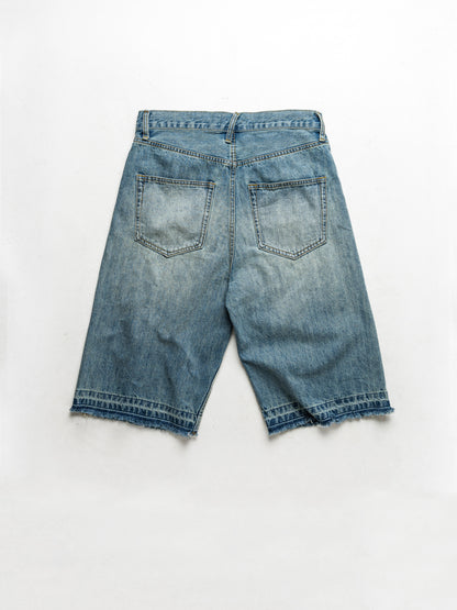 Washing Denim Shorts