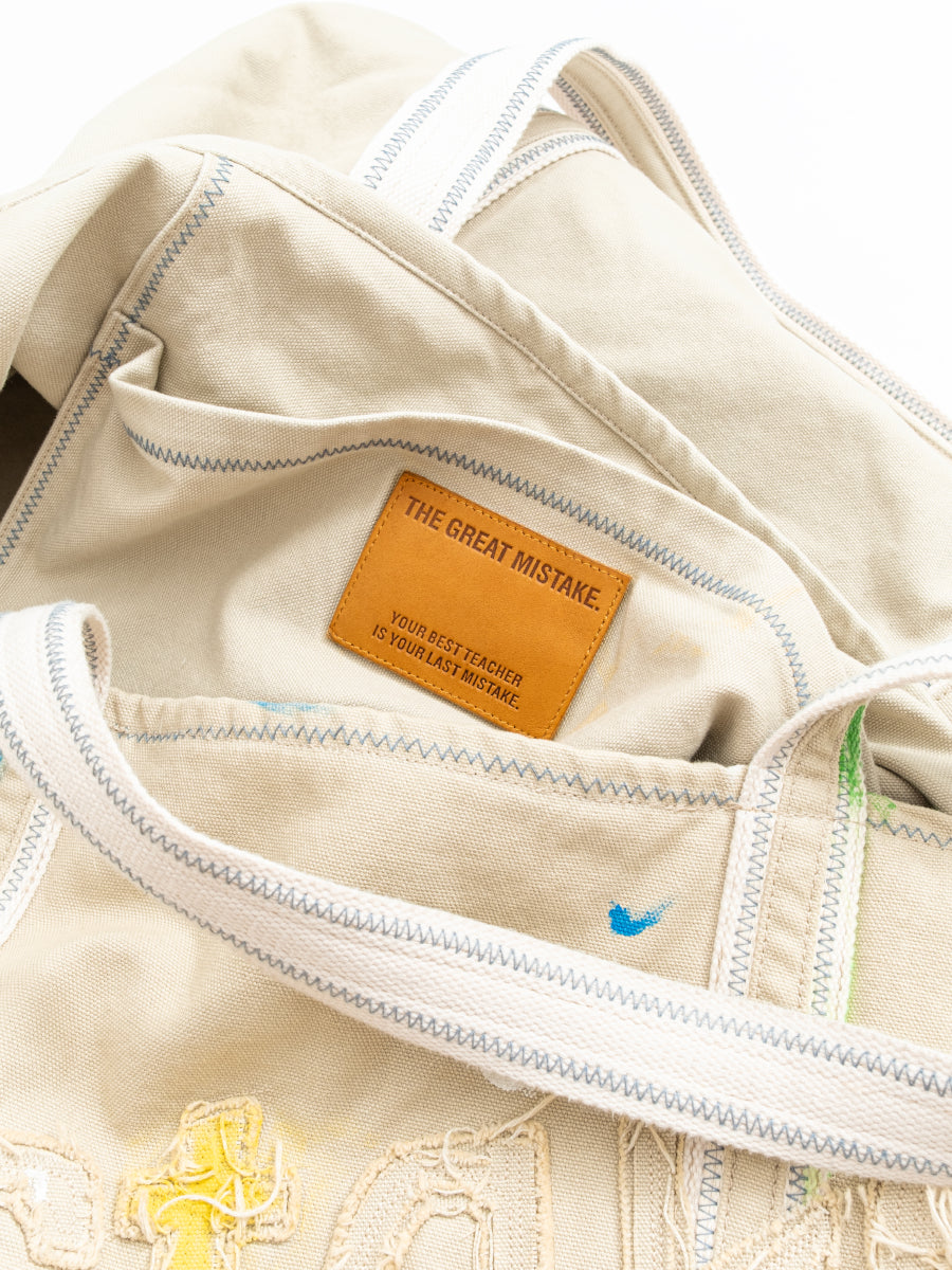 No.8 Dye Canvas Tote Bag