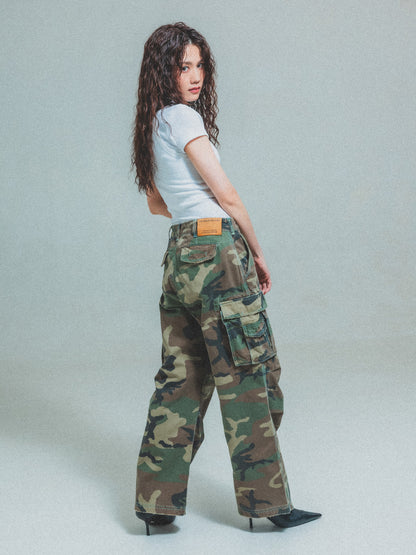 Camo cargo pant